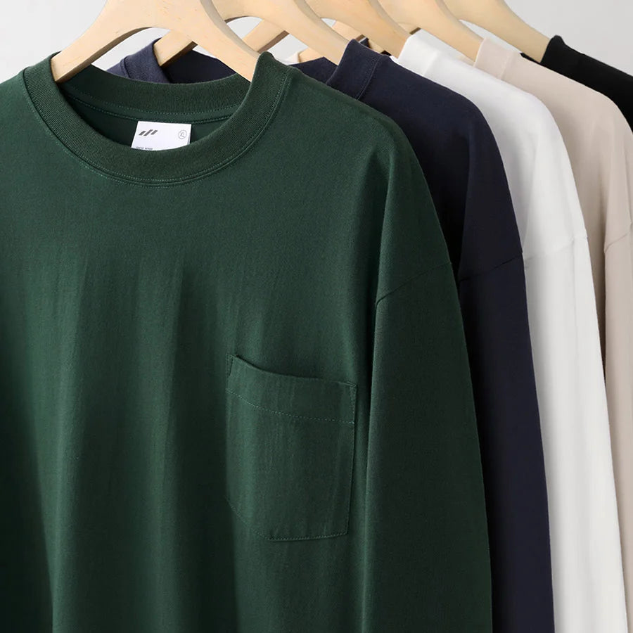 The Long Sleeve Pocket Tee