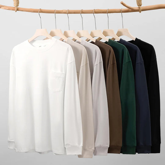 The Long Sleeve Pocket Tee