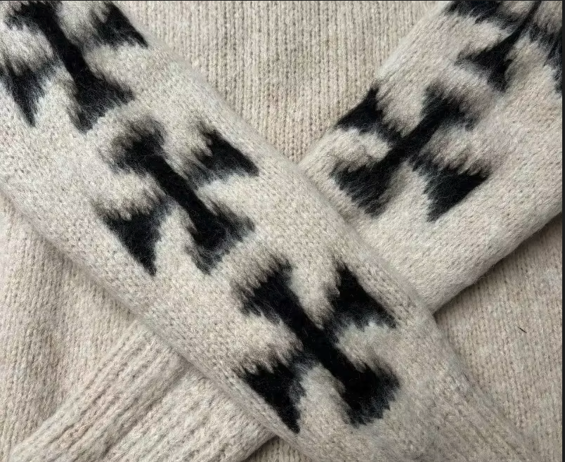 Cross Knit Sweater