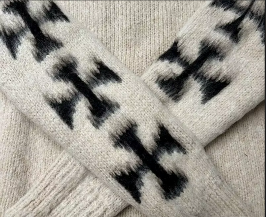 Cross Knit Sweater